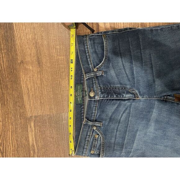 Ralph Lauren Jeans Womens 6P Petite Classic Straight Light Wash Denim High Rise - Picture 8 of 11